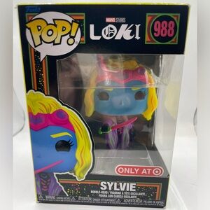 LOKI “Sylvie” Black Light Funko Pop